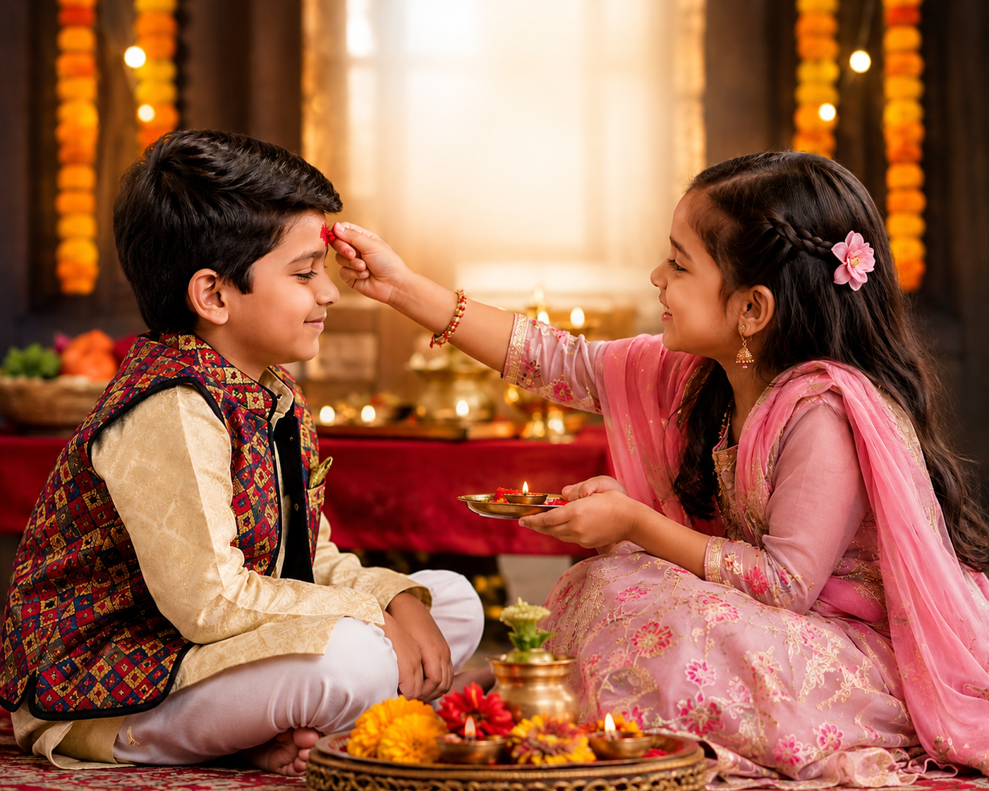 Bhai Tika during Tihar