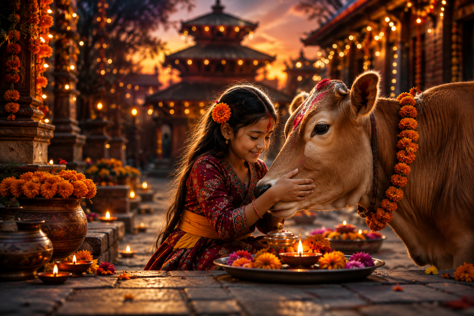 Gai Tihar during Tihar